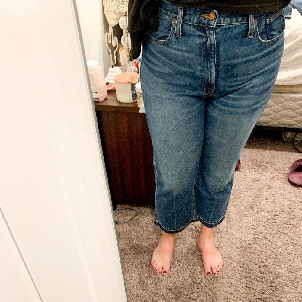 Madewell Retro Crop Bootcut Jean